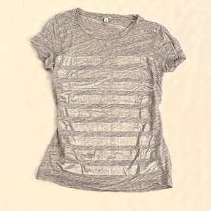 Silver Bar J. Crew Tee